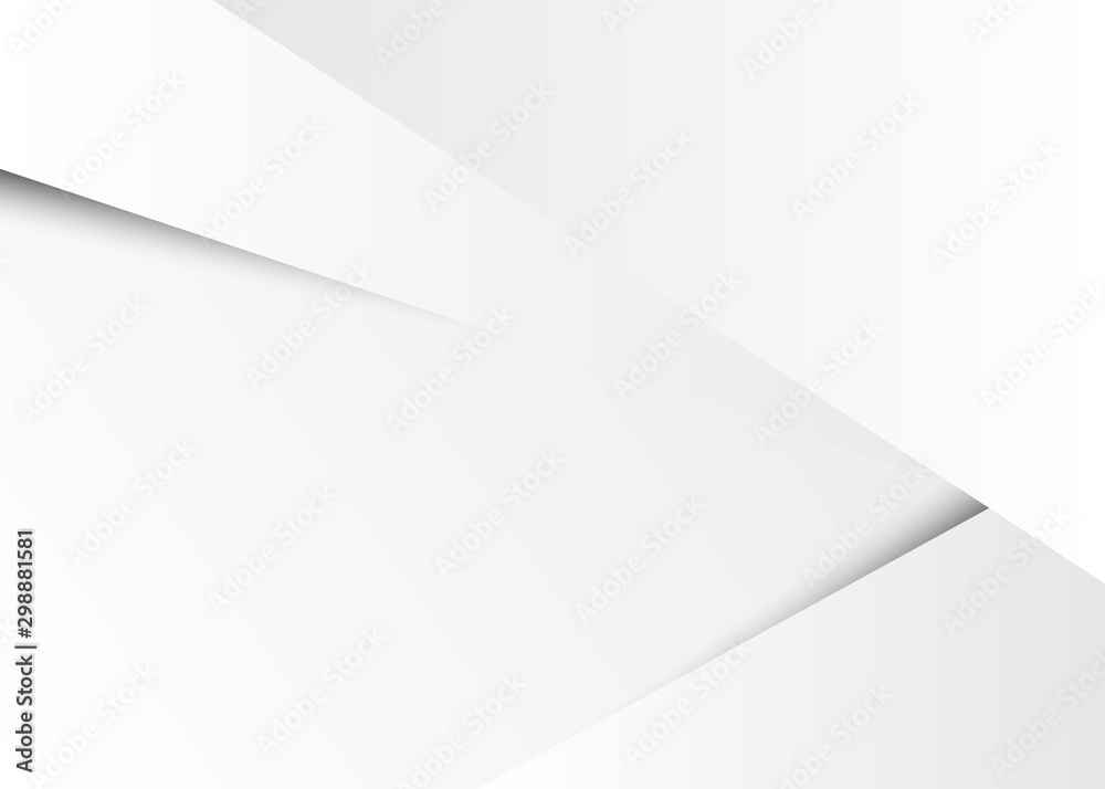 Wall mural light gray abstract paper style subtle vector background illustration