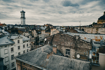 Obraz premium panoramic view of florence italy