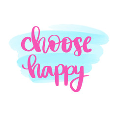 Vector hand drawn lettering phrase. Modern brush calligraphy.