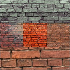 Brick collage