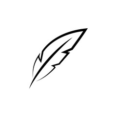 Feather icon trendy