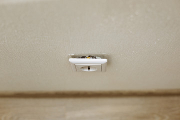  the socket fell out of the wall