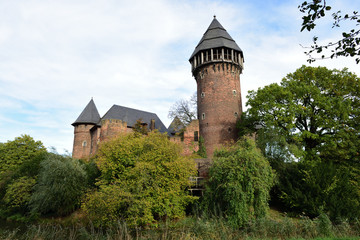 Fototapeta na wymiar Burg Linn in Krefeld Oppum