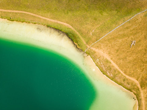 Vra?je jezero (Devils Lake), a glacial reservoir in Durmitor, Montenegro