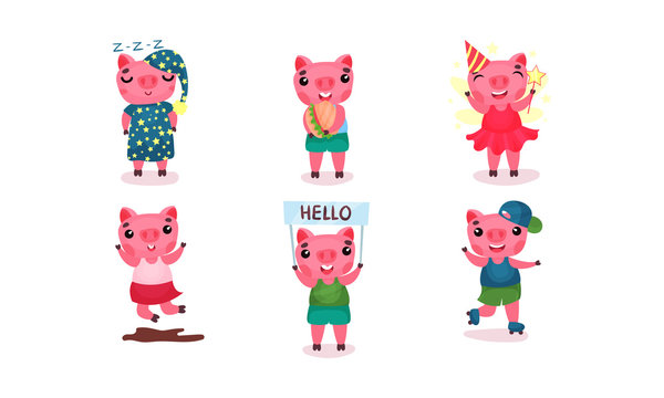 121 最適な Cartoon Pig 画像 ストック写真 ベクター Adobe Stock