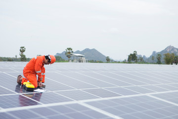 Electrical power monitoring, and maintenance of solar cells.