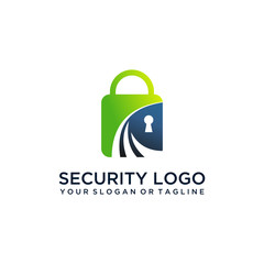 security logo design vector template