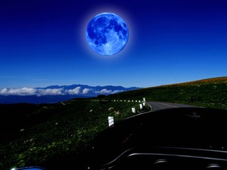月夜のツーリング