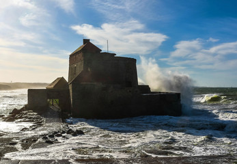 storm on the Hauts-de-France coast