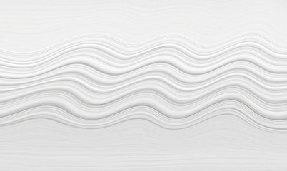 Blurred white background with elements of circles. The texture of volumetric figures for a screensaver or wedding card. Blur with space design.