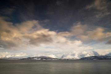 Fototapeta na wymiar Das winterliche Norwegen