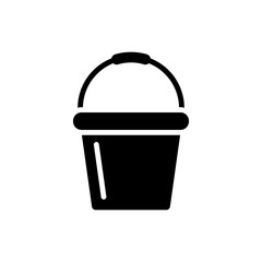 Bucket icon trendy