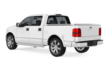 Pickup Truck Isolated © nerthuz