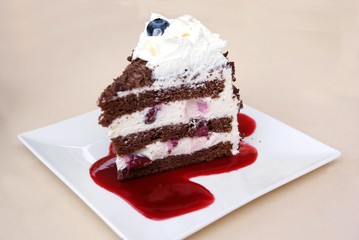 various delicious sweet food as dessert close up