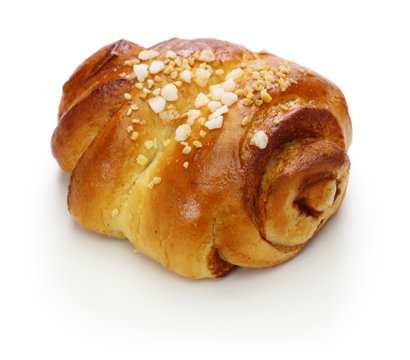 Homemade finnish cinnamon rolls, freshly made