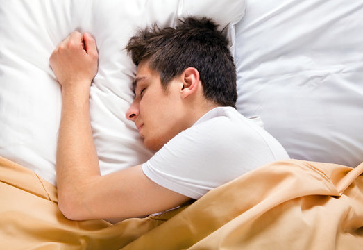 Young Man Sleeping