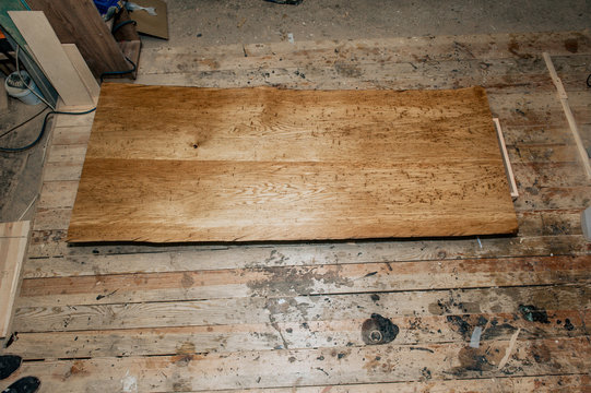 wooden board painted different colors/oack board