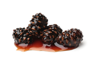 Young pine cones jam