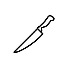 Knife icon trendy