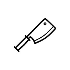 Knife icon trendy