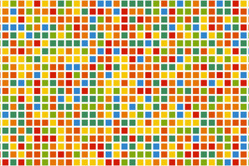 Abstract colorful pixel background. Squares vector background.