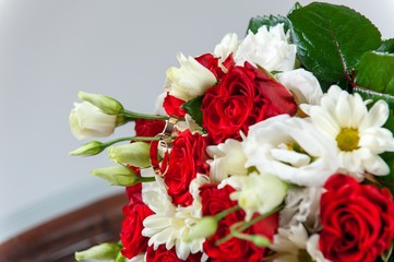 beautiful bouquets for a bride on a wedding day