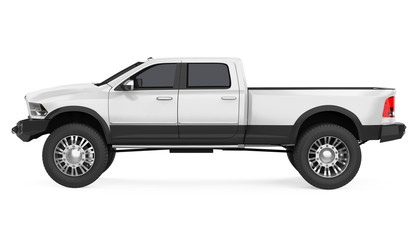 Pickup Truck Isolated