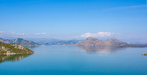 Fototapeta na wymiar Skadar lake in Montenegro