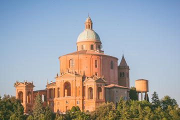 Fototapeta na wymiar San Luca Church in Bologna, Italy