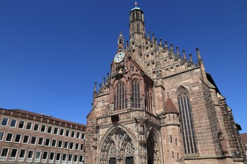 Fototapeta na wymiar Nuremberg city