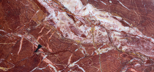 Fototapeta premium Red marble texture and pattern on background