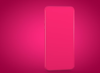 smartphone device digital 3d rendering