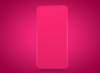 smartphone device digital 3d rendering