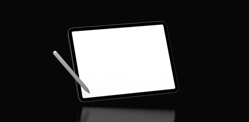 computer device mobile isolated background 3d