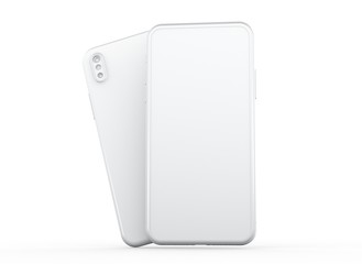 smartphone device digital 3d rendering