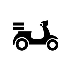 Motorcycle icon trendy