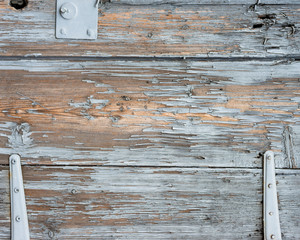 Old gray wooden wall, background photo texture