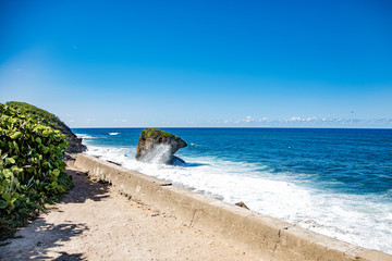 Guajataca Beach, Puerto Rico. Playa de Guajataca en Puerto Rico