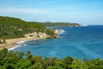 Guajataca Beach, Puerto Rico. Playa de Guajataca en Puerto Rico