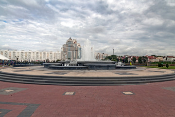 Fountain. Minsk