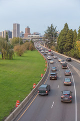 Freeway to city center