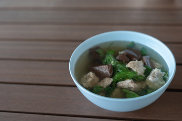 bowl of soup