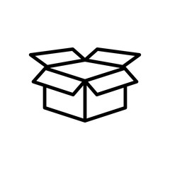 Cardboard icon trendy