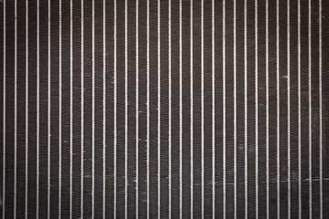view of the texture and pattern in air conditioner condenser