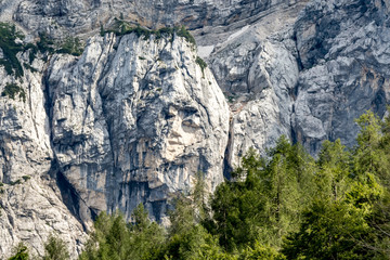 Vršič pass, Pagan girl, Slovenia, Julian Alps