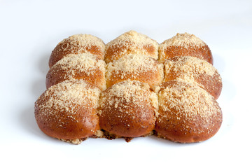 bakery products/black bread/white bread/bagel/bun with poppy seeds/stuffed pie/loaf/sesame seed bun/pita