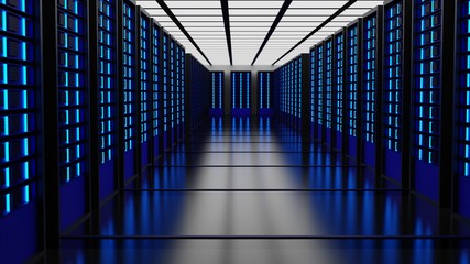 3D Server Room