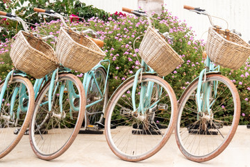 Fototapeta na wymiar Vintage bikes 