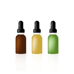Cosmetic Tincture Oil Bottles for Beauty and Aromatherapy