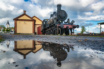 Nora Old Railway Train